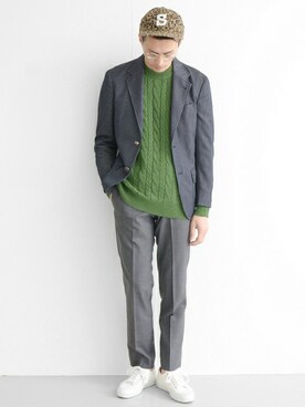 kondoさん(メンズ・180cm)の冬コーディネート