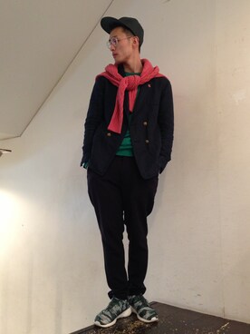 kondoさん（メンズ・180cm）の春コーディネート