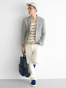 kondoさん（メンズ・180cm）の春コーディネート