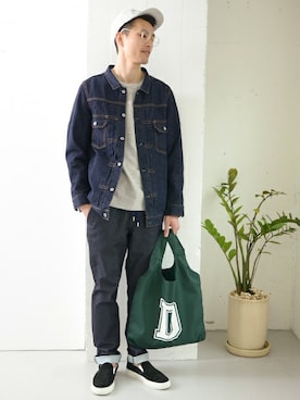 kondoさん（メンズ・180cm）の春コーディネート