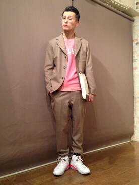 kondoさん（メンズ・180cm）の春コーディネート