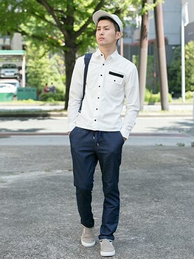 kondoさん(メンズ・180cm)の春コーディネート