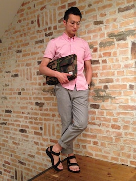 kondoさん（メンズ・180cm）の夏コーディネート