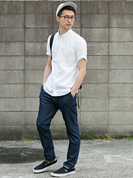 kondoさん（メンズ・180cm）の夏コーディネート