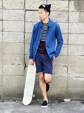 kondoさん（メンズ・180cm）の秋コーディネート