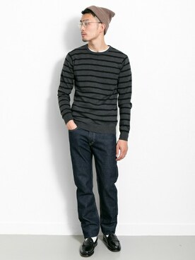 kondoさん（メンズ・180cm）の秋コーディネート