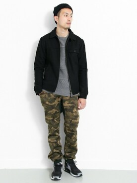 kondoさん（メンズ・180cm）の秋コーディネート