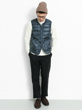 kondoさん（メンズ・180cm）の秋コーディネート