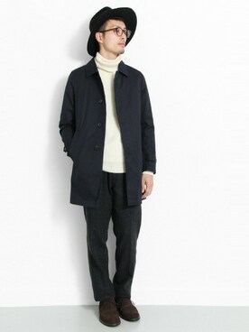 kondoさん（メンズ・180cm）の秋コーディネート
