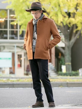 kondoさん（メンズ・180cm）の秋コーディネート