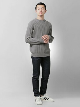 kondoさん（メンズ・180cm）の冬コーディネート