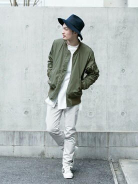 kondoさん（メンズ・180cm）の冬コーディネート