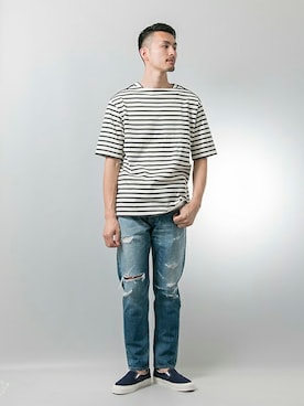 kondoさん（メンズ・180cm）の夏コーディネート