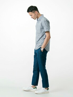 kondoさん（メンズ・180cm）の夏コーディネート