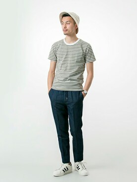 kondoさん（メンズ・180cm）の夏コーディネート