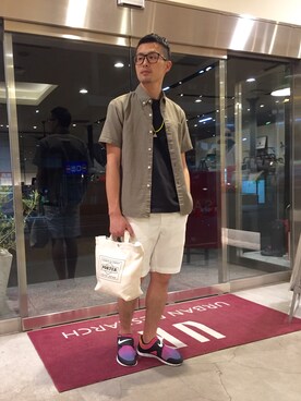 kondoさん（メンズ・180cm）の夏コーディネート