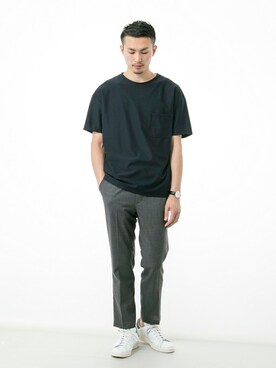 kondoさん（メンズ・180cm）の夏コーディネート