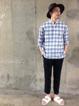 kondoさん（メンズ・180cm）の夏コーディネート