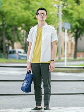 kondoさん（メンズ・180cm）の夏コーディネート