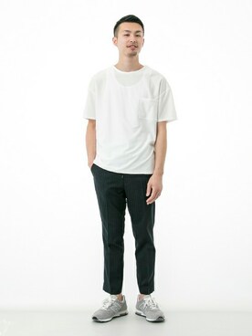 kondoさん（メンズ・180cm）の夏コーディネート