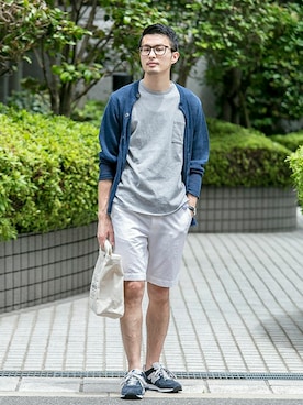 kondoさん（メンズ・180cm）の夏コーディネート