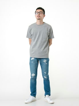 kondoさん（メンズ・180cm）の夏コーディネート