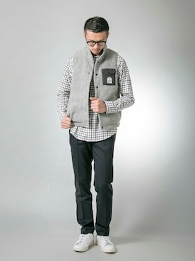 kondoさん（メンズ・180cm）の秋コーディネート