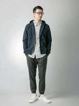 kondoさん（メンズ・180cm）の秋コーディネート