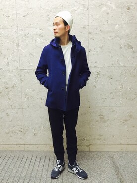 「URBAN RESEARCH（アーバンリサーチ）のアイテム（ニットキャップ/ビーニー）」を使った、kondoさん（メンズ・180cm）の秋コーディネート