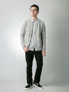 kondoさん（メンズ・180cm）の冬コーディネート