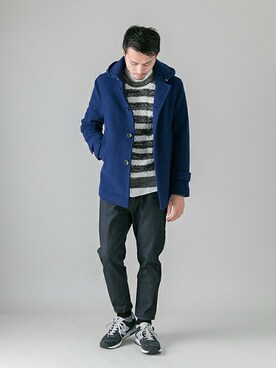 kondoさん（メンズ・180cm）の冬コーディネート