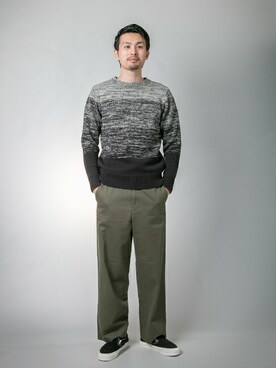 kondoさん（メンズ・180cm）の冬コーディネート