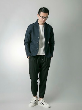 kondoさん（メンズ・180cm）の冬コーディネート