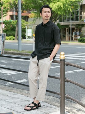 kondoさん（メンズ・180cm）の夏コーディネート