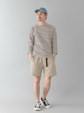 kondoさん（メンズ・180cm）の夏コーディネート