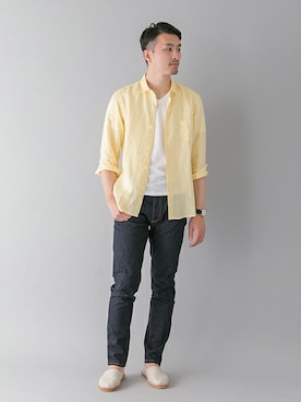 kondoさん（メンズ・180cm）の夏コーディネート