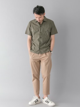 kondoさん（メンズ・180cm）の夏コーディネート