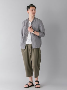 kondoさん（メンズ・180cm）の夏コーディネート