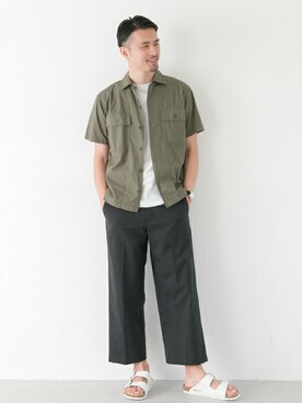 kondoさん（メンズ・180cm）の夏コーディネート