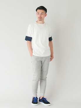 kondoさん（メンズ・180cm）の夏コーディネート