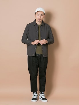 kondoさん（メンズ・180cm）の秋コーディネート