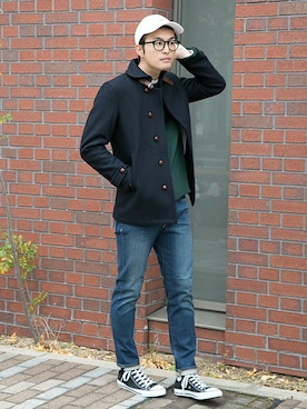 kondoさん（メンズ・180cm）の冬コーディネート