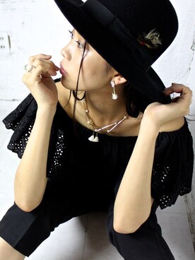 「エルシャダイ」｜ELSHADDAI_officialさん（レディース・163cm）の夏コーディネート