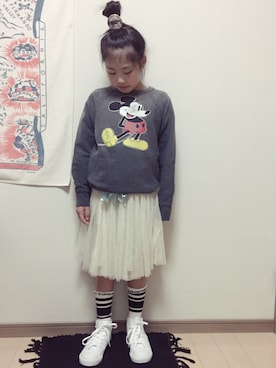 yuzuさん(キッズ・125cm)の秋コーディネート