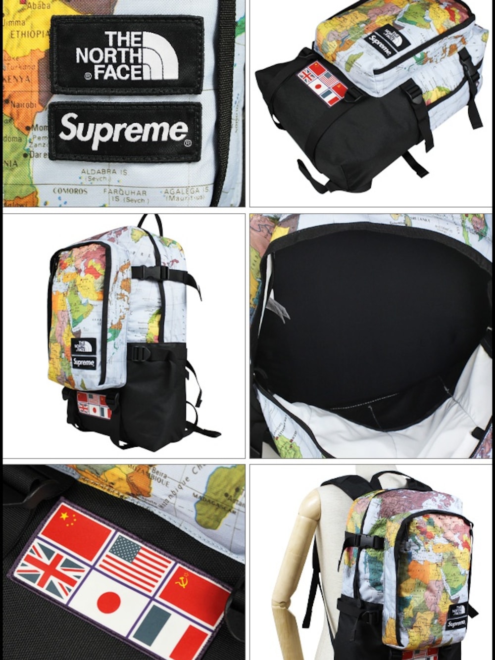 「supreme、リュック、バックパック」｜「Supreme のアイテム（バックパック/リュック、その他）」を使った、そらさん（レディース・148cm）の冬コーディネートの1枚目の写真