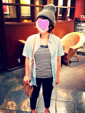 「しまむらコーデ」｜maru☺︎さん（レディース・151cm）の秋コーディネート