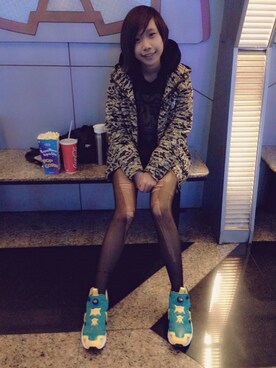 「VANS（バンズ）のアイテム（マウンテンパーカー）」を使った、Silviaさん（レディース・161cm）の夏コーディネート