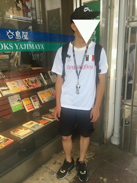 「keisuke kanda（ケイスケカンダ）のアイテム」を使った、cioさん（メンズ・171cm）の夏コーディネート