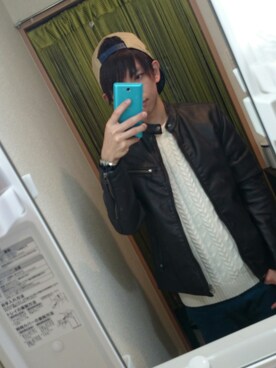 「collective.（コレクティブ）のアイテム（ジャケット/アウター）」を使った、がちゃぴん       さん（メンズ・167cm）の秋コーディネート