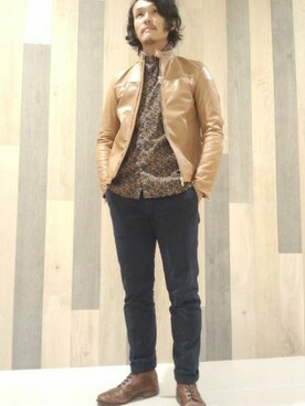 さいとうさん（メンズ・173cm）の秋コーディネート